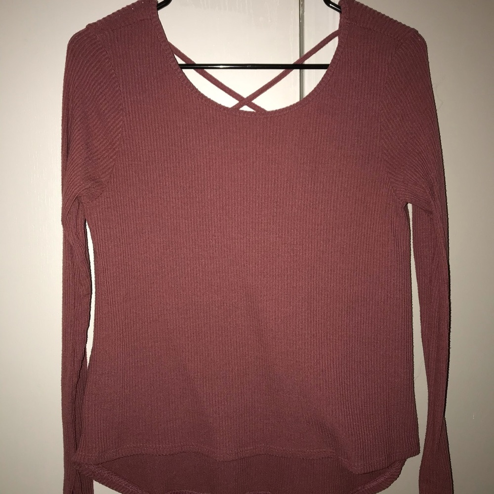 Pink Long Sleeve Shirt